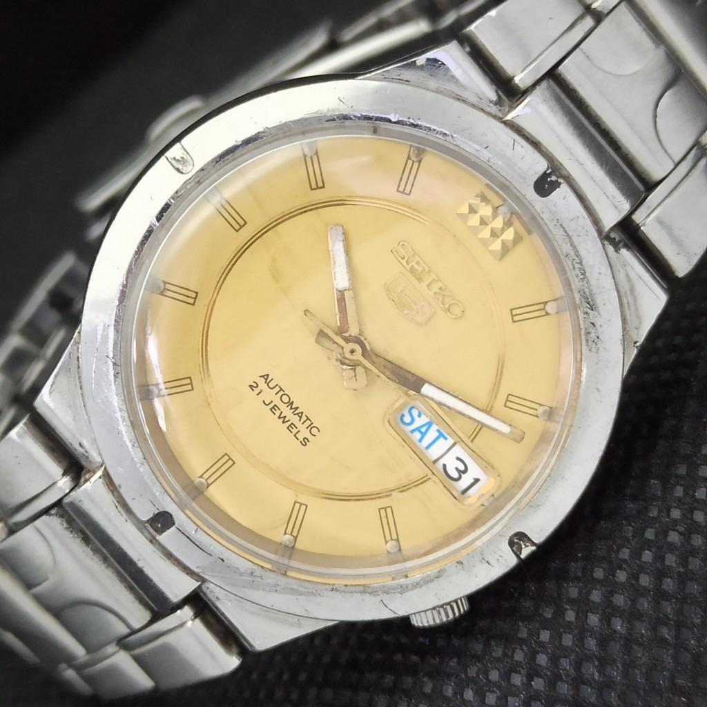 

Б/У РЕДКИЕ ВИНТАЖНЫЕ SEIKO 5 AUTO 7S26A ЯПОНИЯ МУЖСКИЕ ОРИГИНАЛЬНЫЕ ЧАСЫ С ЦИФЕРБЛАТОМ a285694-9 SKU532c-a285694