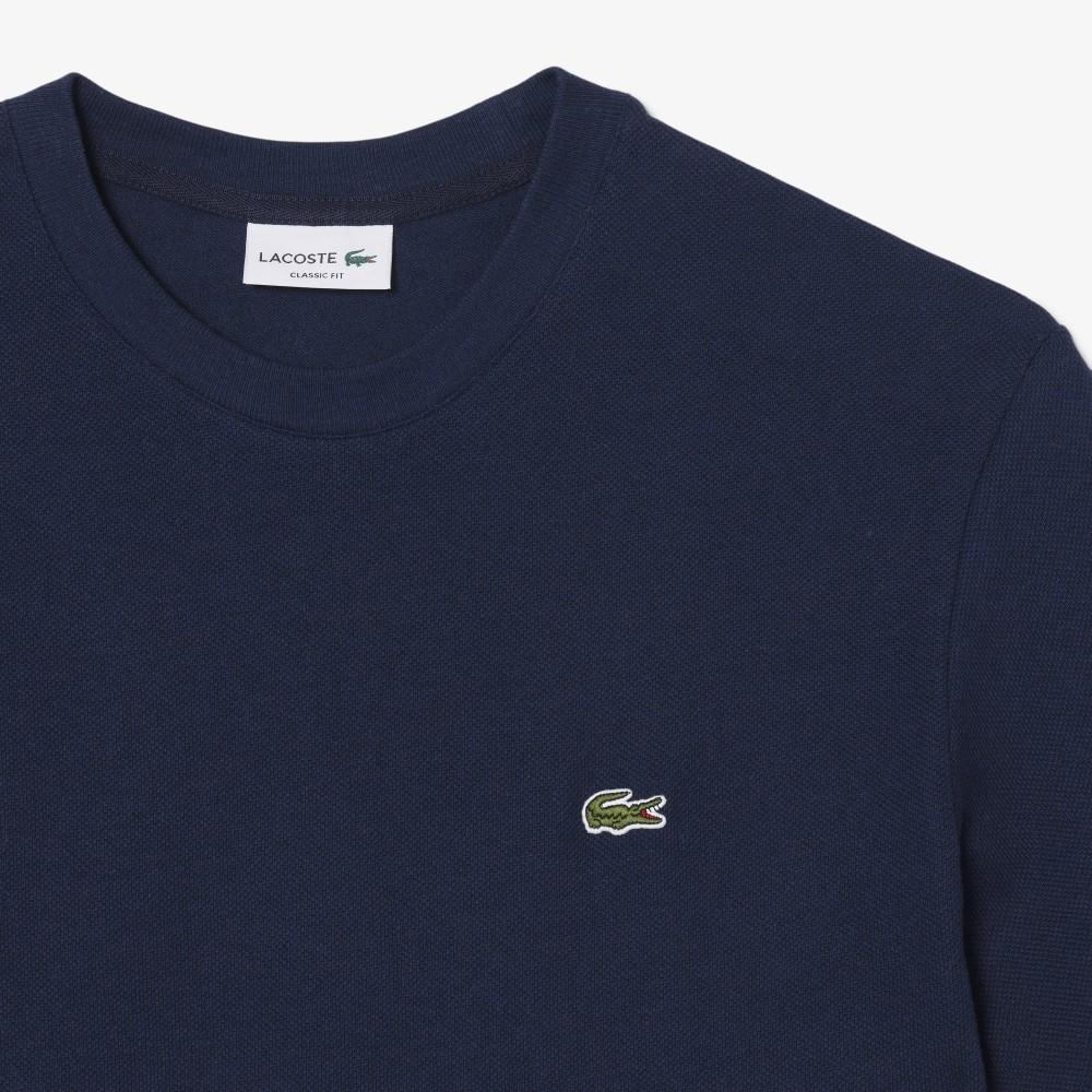 Lacoste Men's Linen Blend Short-Sleeve T-Shirt TH0629-56G166