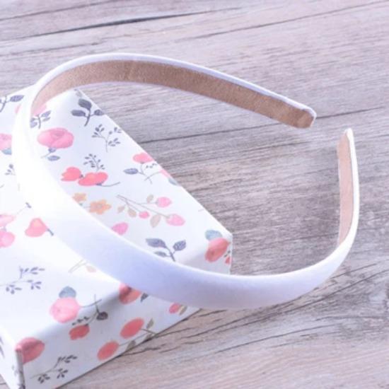 24 Stück/Los Satin Kunststoff Stirnband Einfarbig Haarbänder Kinder Schlichtes Haarband Kopfreifen Haarschmuck Für Frauen 15MM Breit