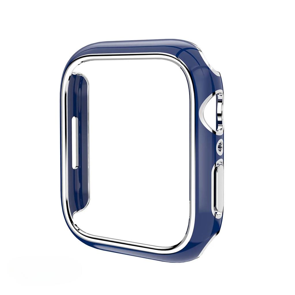 dual color case for Apple Watch S10 42mm 46mm 45mm 44mm PC hollowed out protective case for Iwatch S9 S8 40mm 41mm 38mm