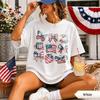 USA Collage Shirt, 4th of July Shirt, Independence Day Tee Memory Day T-Shirt