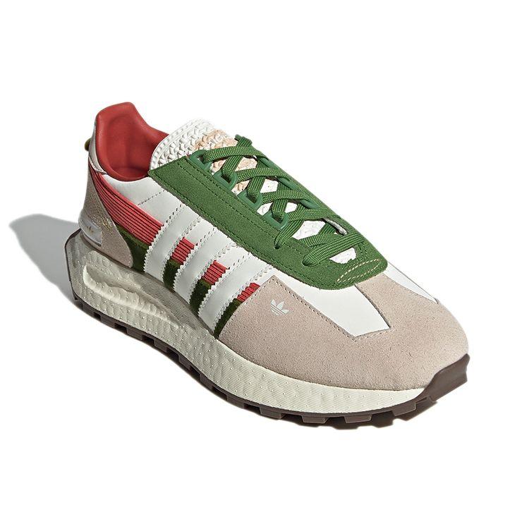 Adidas Retropy E5 Beige Green Unisex Sneakers Brown Cloud-White Red GX8840