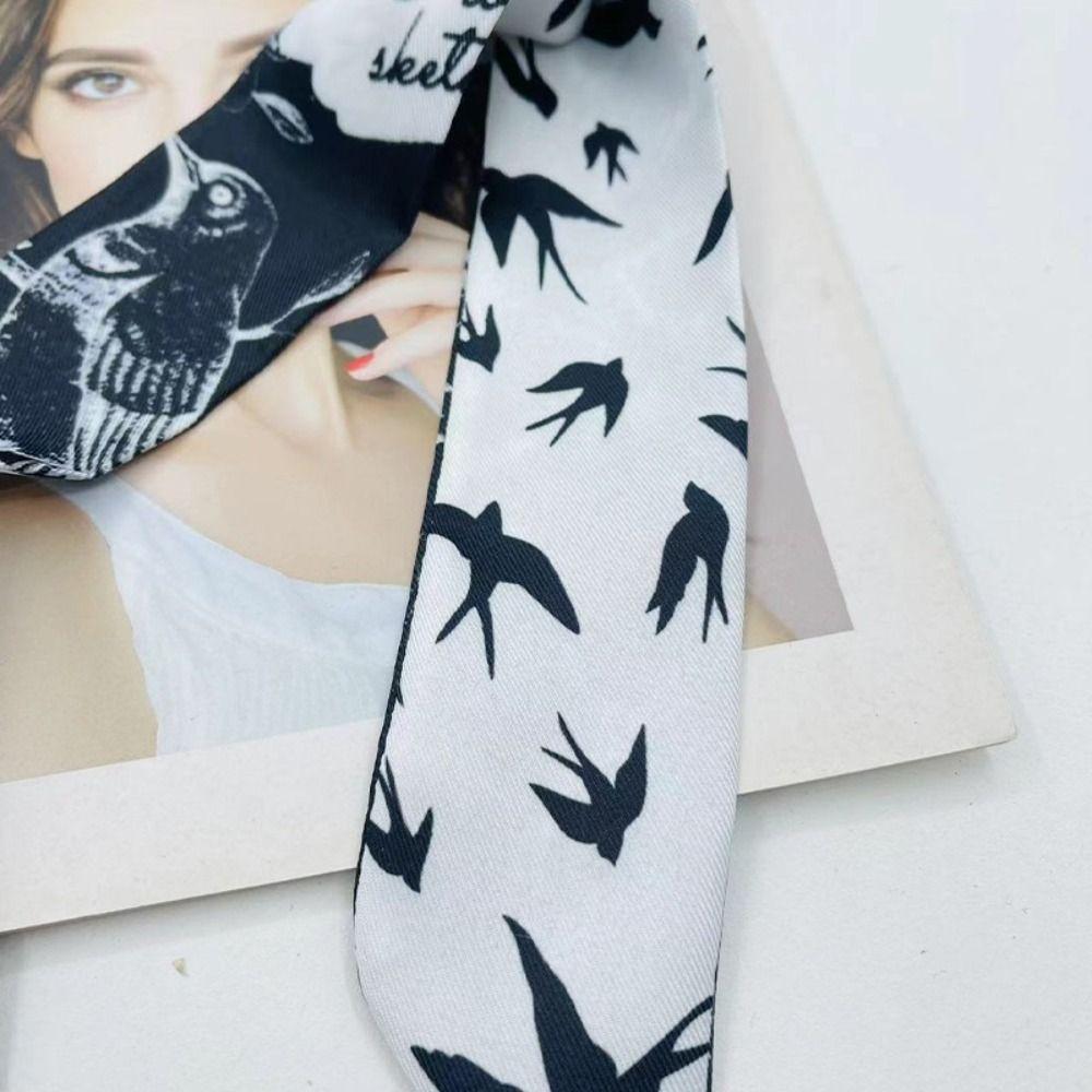 With Chain Pants Belt 200*5cm Bags Ribbons Fashion Neckerchief Travel