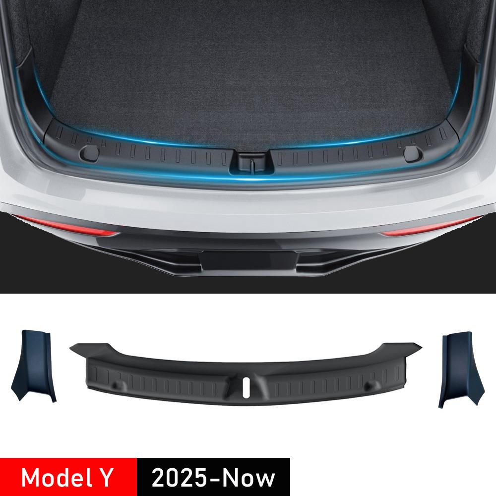 For Tesla New Model Y LAUNCH 2025 Juniper 2025+ Trunk Threshold Strip TPE Anti Scratch Protection Lid