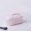 Storage Organizer Floral Puffy Quilted Makeup Bag Flower Printed Cosmetic Pouch Large Travel Cosmetic Bag Makeup Accessory