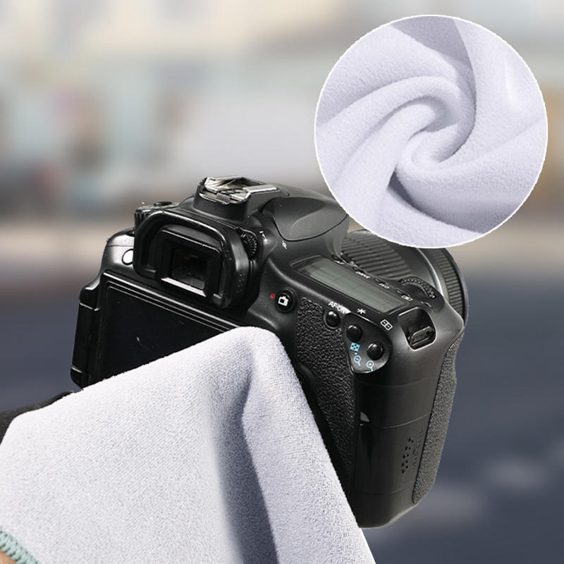 Anti-Scratch Camera Lens Protective Wrap Washable Self-Adhesive Lens Storage Cloth Portable Dustproof Camera Accessories