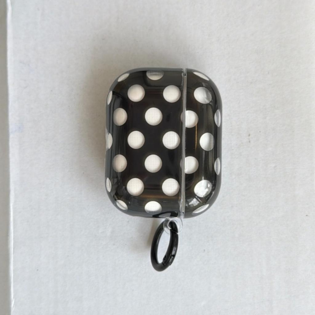 Korean Style Dots AirPods 4 Case Compatible with AirPods 2 3 Pro Wireless Bluetooth Earphone Cover