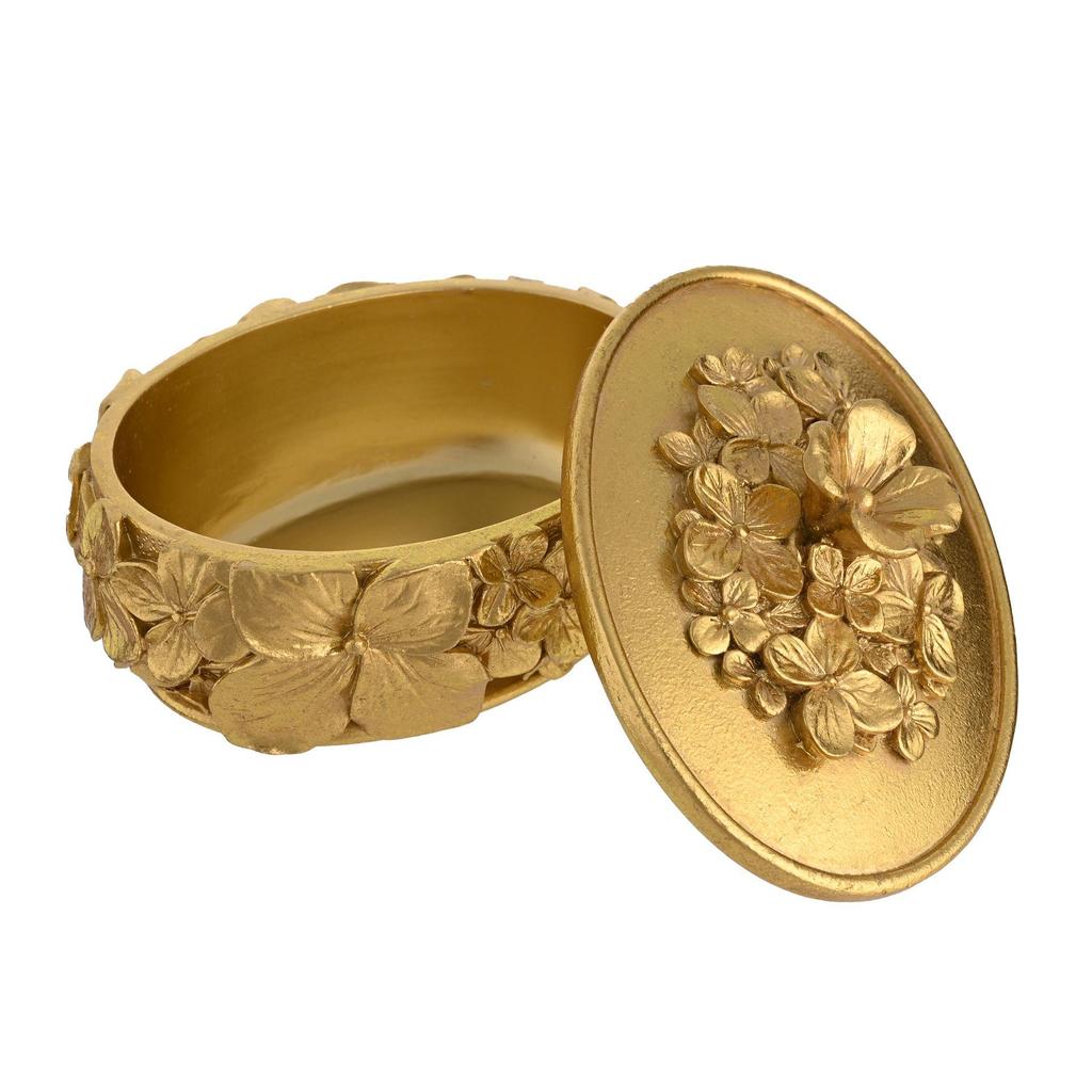 Hestia Gullblomst Smykkeskrin