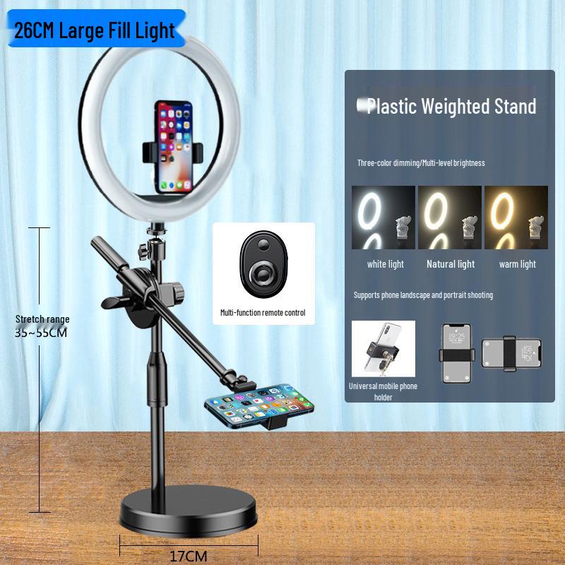 LED Fill Light for Photography: Desktop Small Still Life & Indoor Atmosphere Lighting Prop.