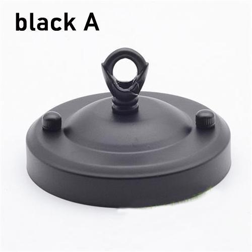 

Винтажная потолочная пластина из железа черного/белого/золотого цвета/сделай сам подвесной светильник украшение ретро потолочный держатель для светильника основание лампы