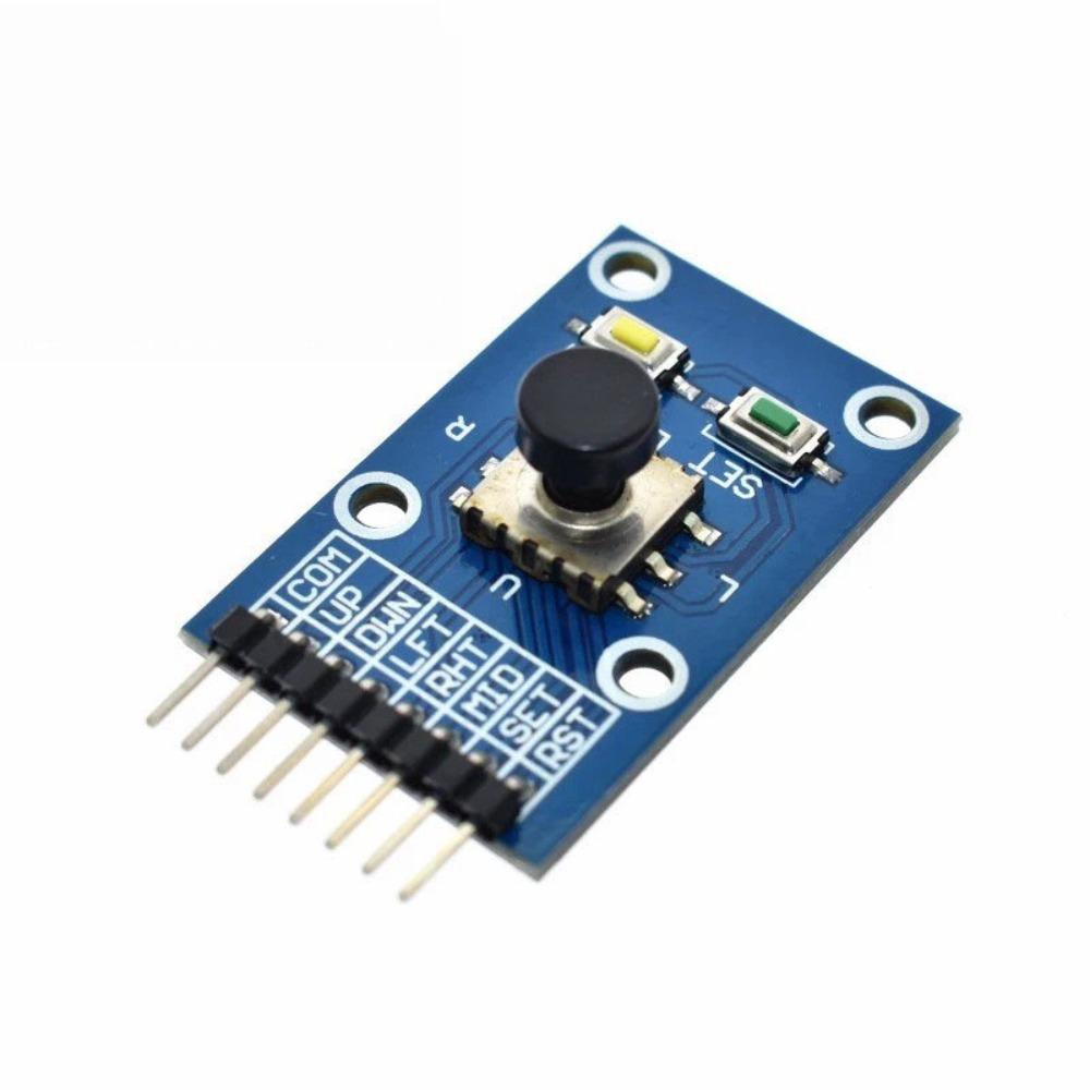 Control Interface 5D Rocker Joystick Plastic Five Direction Navigation Button  Arduino Projects