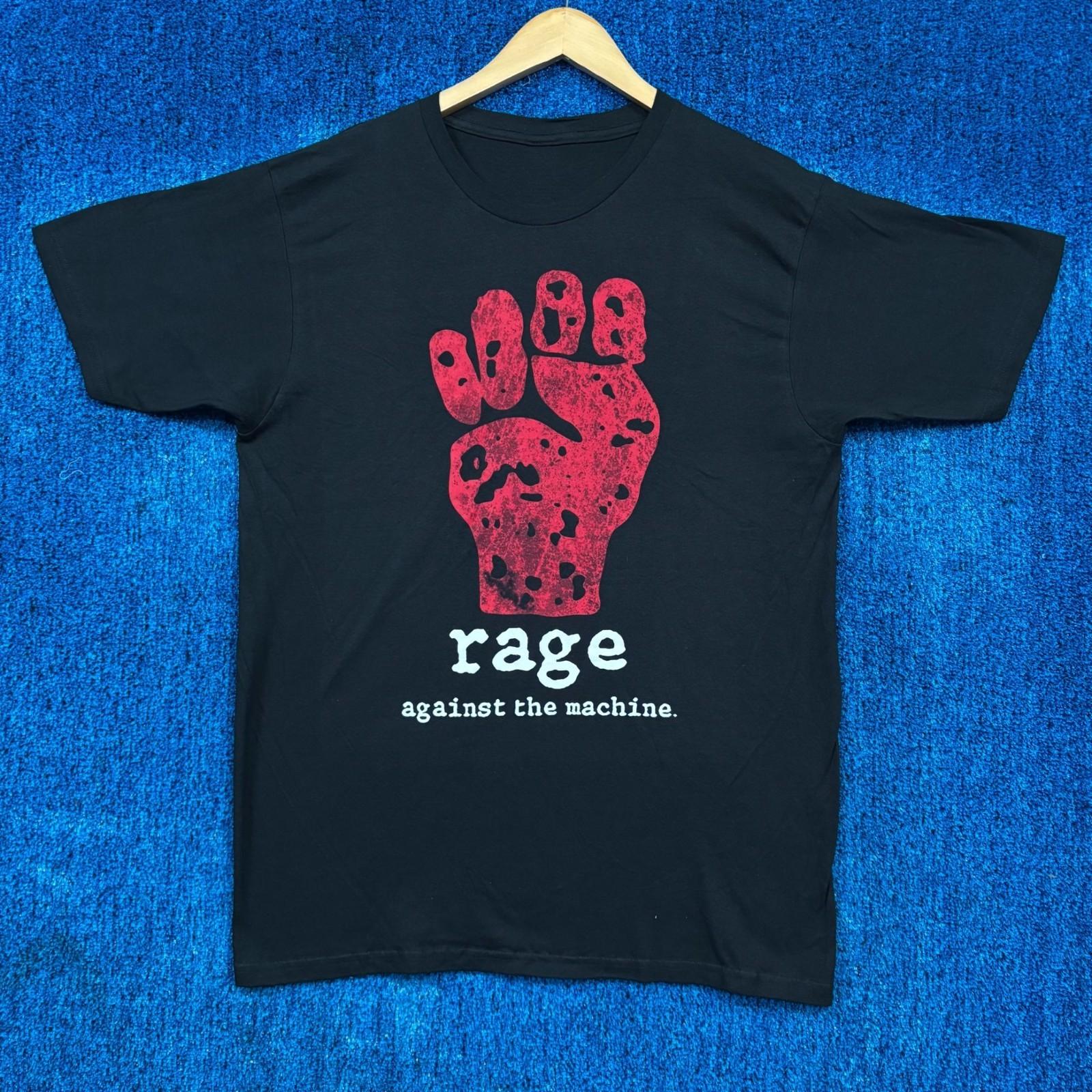 Rage Against the Machine Power to the People Red Fist Tee L Unisex T-Shirt M
