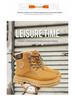 Men's Warm High-Top Winter Martin Boots: Trendy, Thick-Soled, Velvet-Lined Workwear Shoes