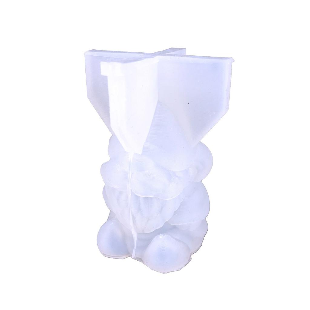 Santa Claus Desktop Decor Mold Christmas Resin Mold for DIY Holiday Ornaments