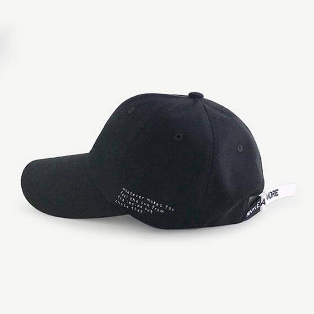 Men Women Hat Sun Protection Cap with Letters Printed Unisex Baseball Cap