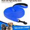 Nylon Dog Training Leashes Walking Pet Leash Long Lanyard Traction Rope for Small Large Dogs 4.5M 10M 15M Lead Item