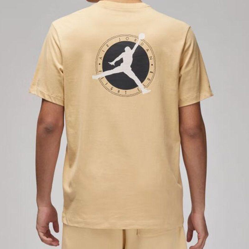 Jordan T Shirt Men's Sesame Brown DX9564-253