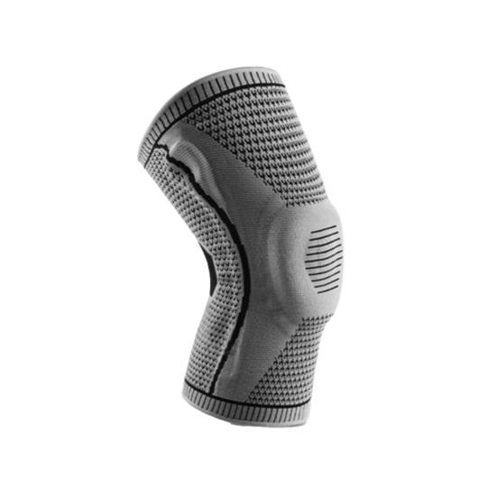 

Knee Brace with Silicone Patella Pad Women Men Summer Meniscus Tear Injury Recovery Joint M серый
