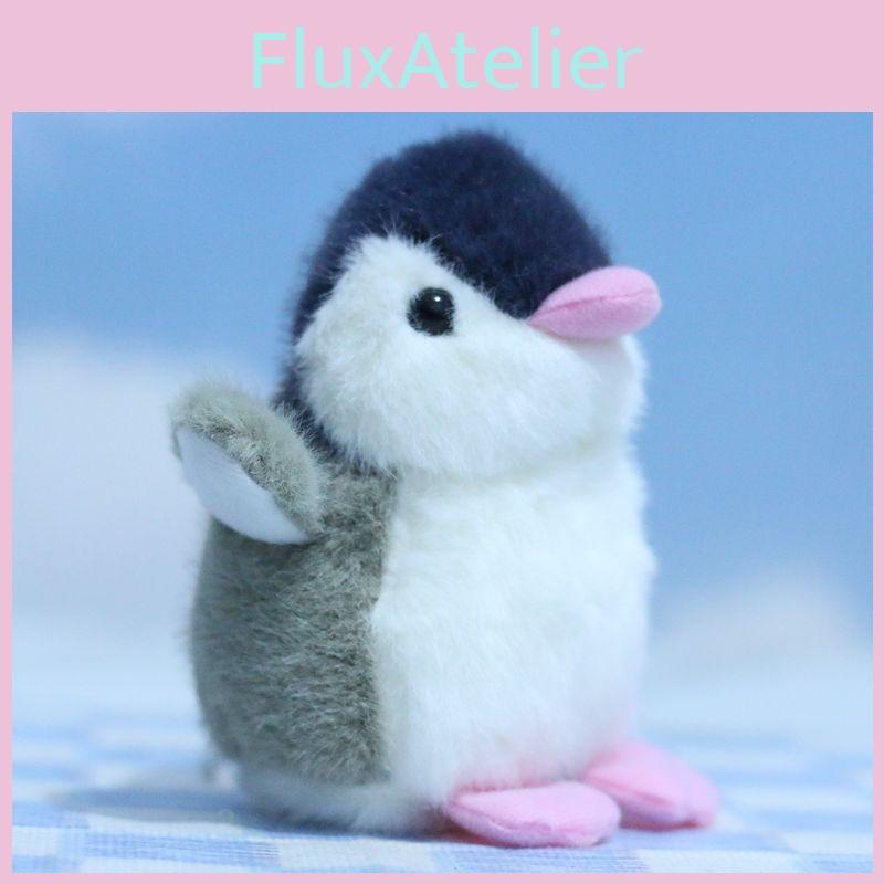 Charming Mini Penguin Plush Doll Keychain Super Soft Toy With Adorable Features