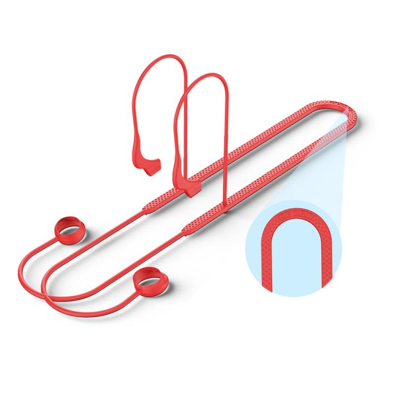 Weiches Silikon-Anti-Verlust-Gurt-Headset, hängendes Halsseil-Lanyard, kompatibel mit Samsung Galaxy Buds