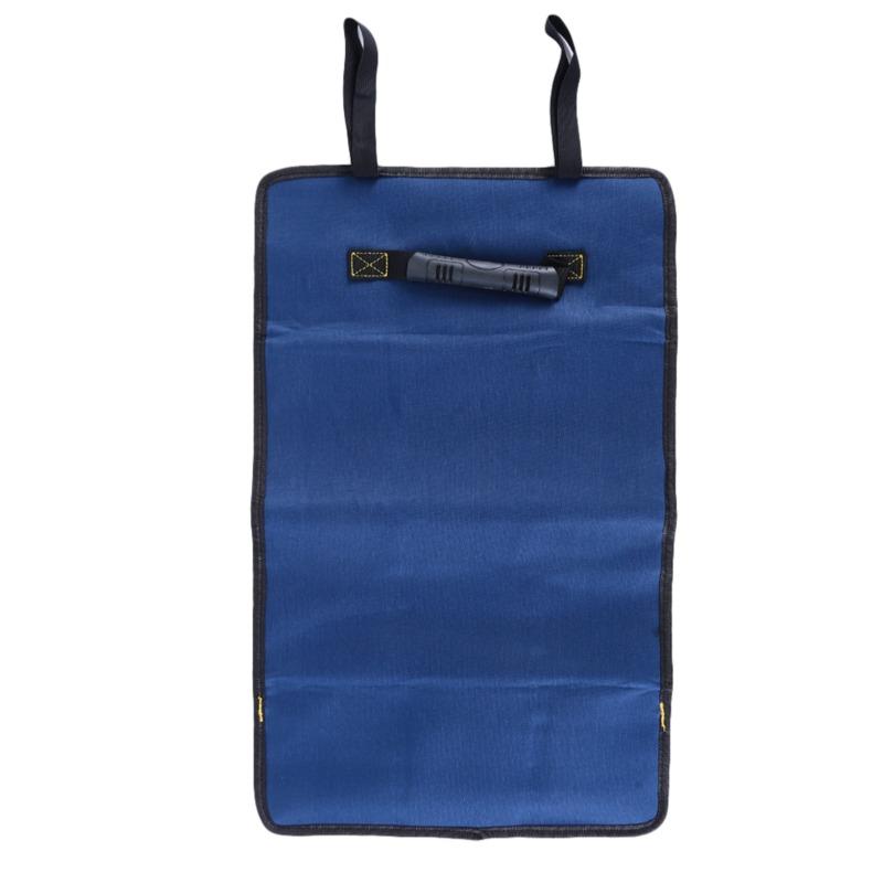 

Новая многофункциональная складная сумка для ключей из ткани Оксфорд, портативный чехол-органайзер, держатель, карман для инструментов синий