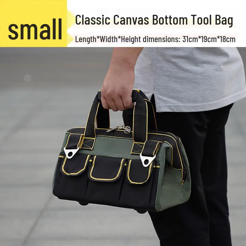 Portable Multi-functional Small Canvas Tool Bag