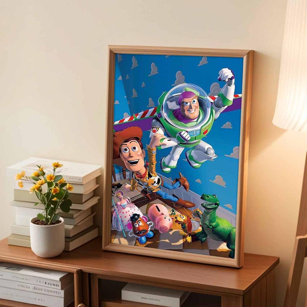 5D Diy Diamond Painting Woody and His Companions Full Drill Rhinestones Mosaic Embroidery Handmade Products Home Decor Gift