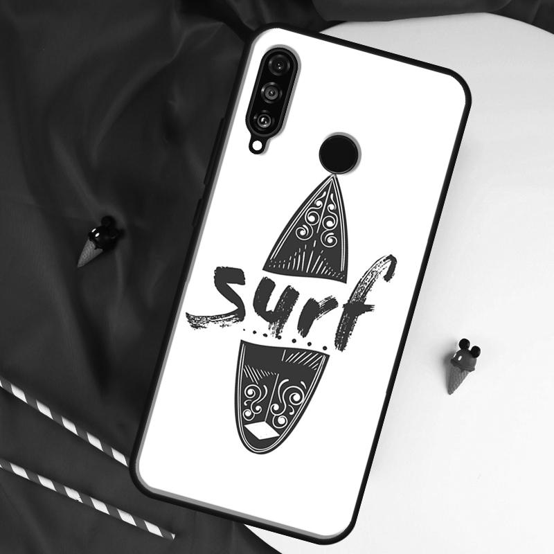 Surfing Wave For Huawei Nova 12i 11i 8i 12s 9 10 SE Y90 Y60 Y70 Y72 Y61 Y91 P20 P40 P30 Lite P60 Pro Case