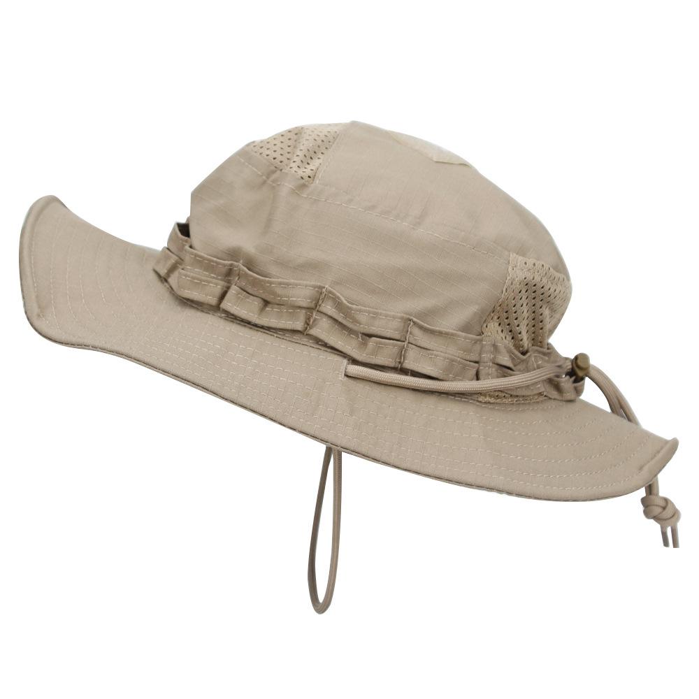 

Camouflage Tactical Boonie Hat – Breathable, Round Brim Sunshade for Outdoor, Camping & Fishing Enthusiasts One Size