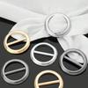 Multifunctional Metal Scarf Clips - Elegant Fashion Accessories, Versatile Styling Clips for Fixing Short Sleeve or Dress Shirts