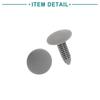ACROPIX Car Door Fastener Rivets Fender Push Clips Universal 6mmx6.5mm Hole Gray 30pcs