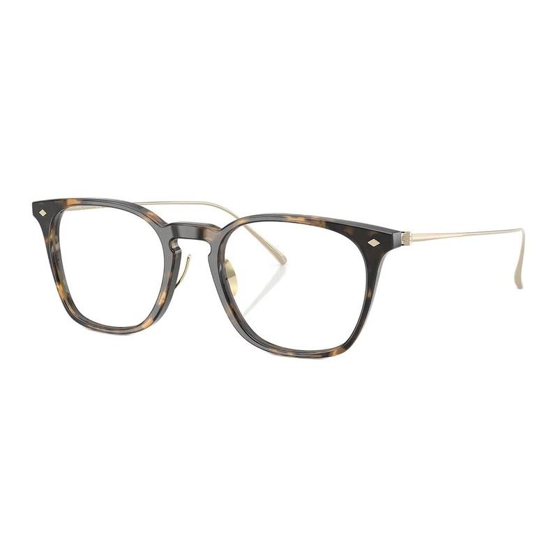 Armani Personalized simple design acetate square optical frame men's multi-color Multicolor 51