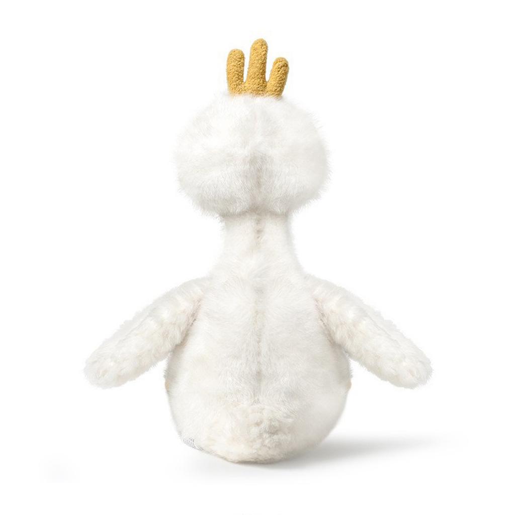 Plush Bird Stuffed Animal Soft Sitting Goose Toy Approximately 28CM Height Lightweight Fabric Construction Safe for Children and Collectors