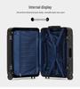 20" Women's Lightweight Aluminum Frame Carry-on Suitcase with Scratch-resistant Finish and Universal Wheels