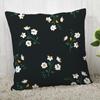 Chamomile Pillowcase Sofa Car Waist  Home Style Flower Landscape Cushion Cover