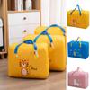 Cartoon Pattern Children Quilt Finishing Bag Moisture-proof Luggage Bag Clothes Moving Bag  Duvet
