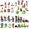 Plants Vs Zombies Series Egypt Private Wild West Pvc Toy Action Figures Set New Fun Easter Decoration For Kids