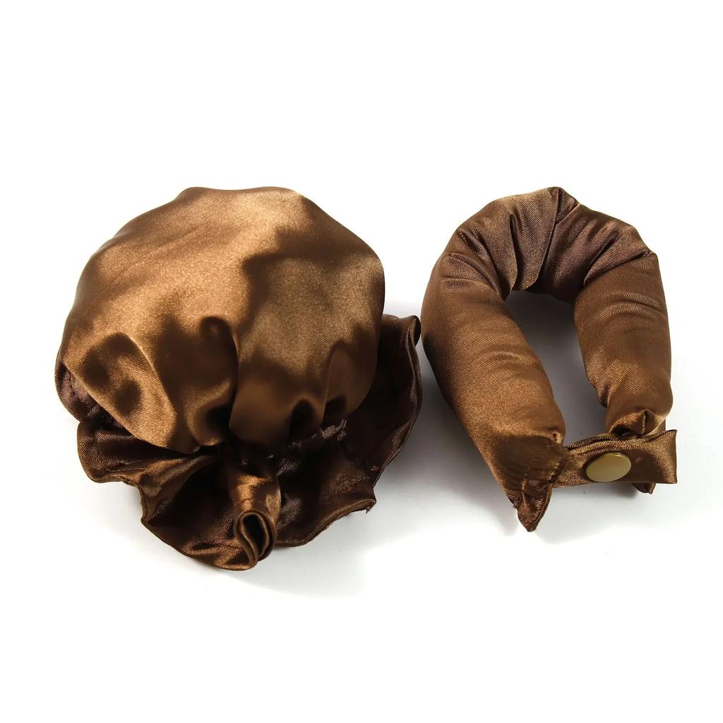 Heatless Hair Curler Hair Rollers Silk Satin Rod Wave No Heat Hair Curls Soft Sleeping Headband Ribbons Overnight Curls Curling