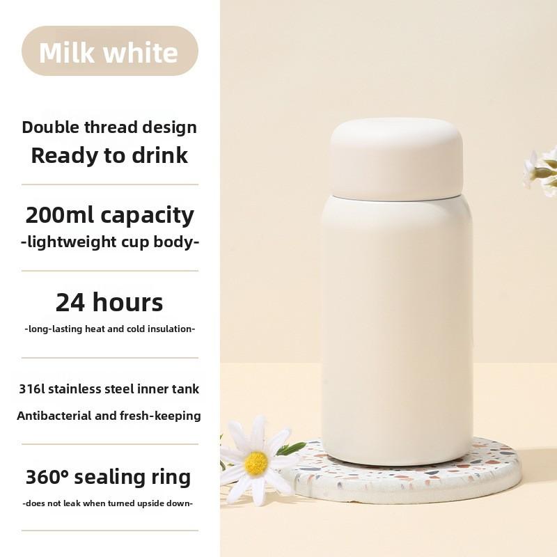 Style Portable Stainless Steel Insulated Cup With Hour Thermo For Students And Office Use