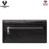 Humerpaul Damen-Geldbörsen, RFID-blockierend, echtes Leder, großes Fassungsvermögen, Kartenhalter, luxuriöse Designer-Damen-Langbrieftasche