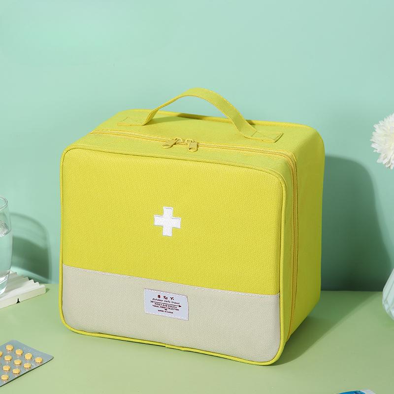 Outdoor Erste Hilfe Notfall Medizinische Tasche Medizin Medikament Pillendose Camping Zuhause Auto Überlebensset Notfalltasche Kleine Oxford Tasche