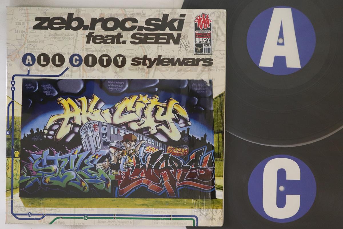 

LP Record ZEB.ROC.SKI SEEN All City Style Wars EFA086641 MZEE 2000 Germany Dance Electronica Used