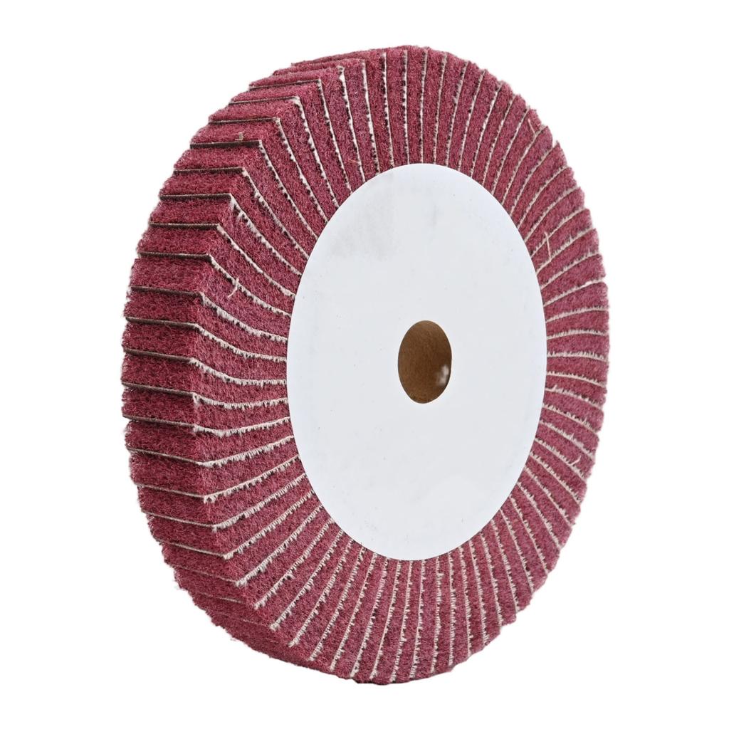 6inch Non-woven Flap Scouring Pad Grinding Wheel Polishing Disc Nylon Abrasive Household Power Manual Tool Accessories