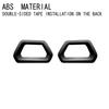 A03Z-Car Front Fog Lamp Frame Fog Light Eyebrow Trim Sticker For Subaru Forester 2025 ,B
