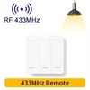 110V 220V 2CH 280-915MHz Tuya WiFi Garage Door Remote Control Receiver RF 433Mhz Wall Light Switch for Home Appliance LED Lamp