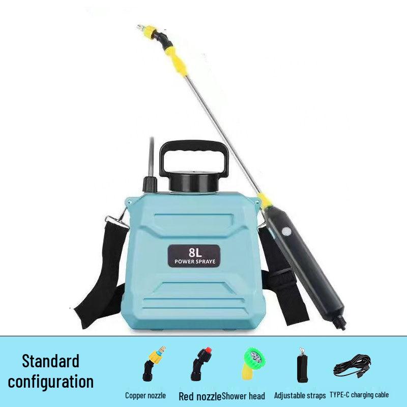 Electric Agricultural Watering and Pesticide Sprayer for Home and Garden Use