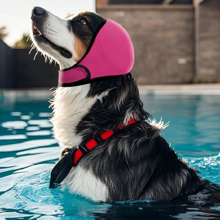 Dog Ear Covers EarMuffs Calming Head Sleeve Ear Protectors Soft Polyester Calming Snood Hearing Protectors