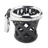 Motorcycle Handlebar Cup Holder Drink W/ Mesh Basket Mount Universal For Harley