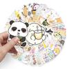 "50 Cute Cartoon Pet Milk Tea Graffiti Stickers for DIY Handbooks, Skateboards, and Suitcases."