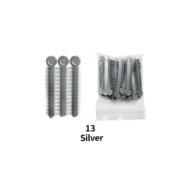 

1040 Uds/40 Varillas De Ligadura Elástica De Ortodoncia Dental Bandas Coloridas Anillos Elásticos De Látex Para Soportes Herrami